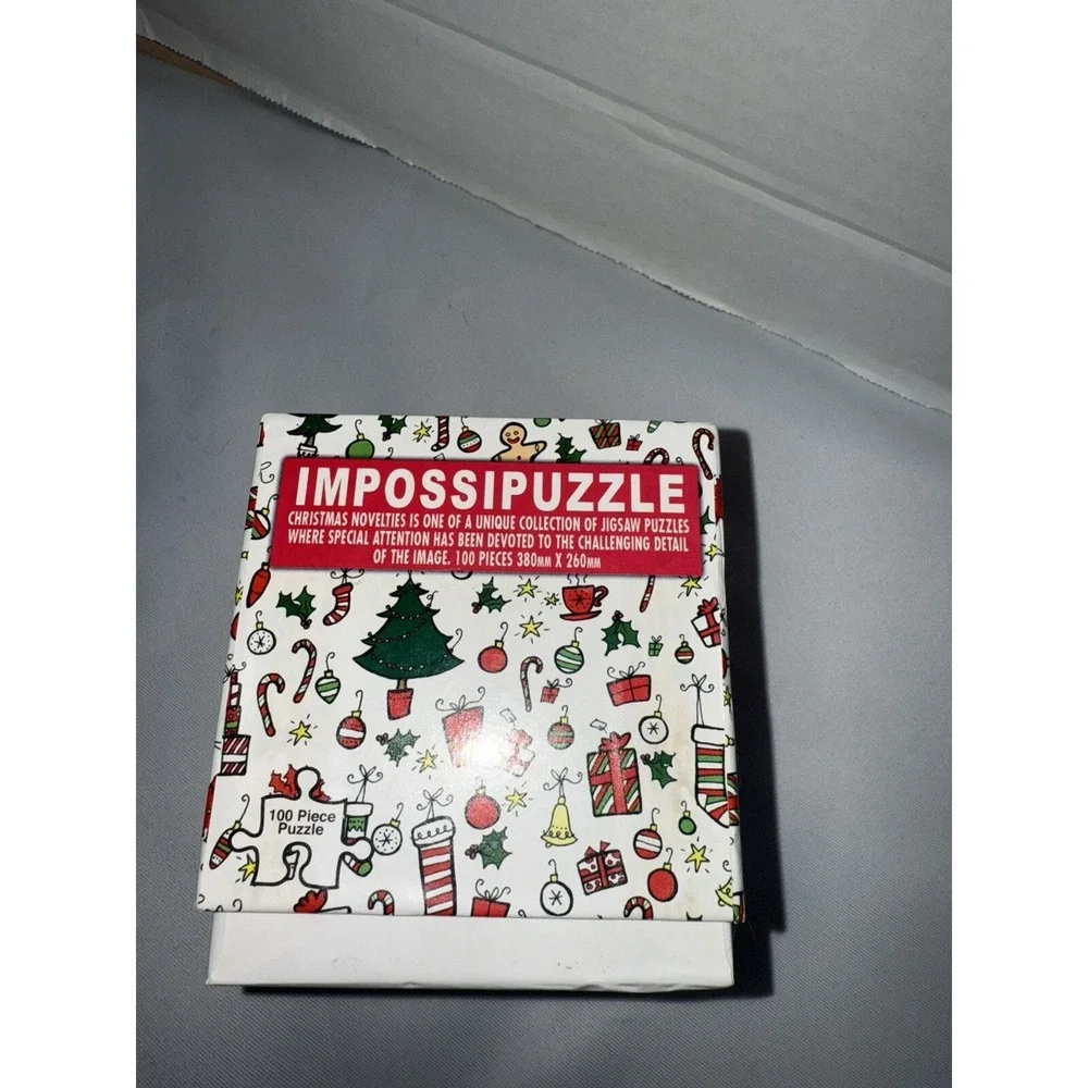 Impossipuzzle Christmas Novelties Jigsaw Puzzle 100 Pieces 380mm x 260mm‎